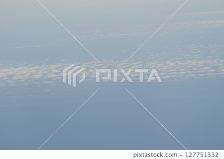 Clouds over the Atlantic Ocean. 127751332