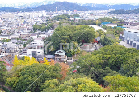 View from Wakayama Castle tower 127751708