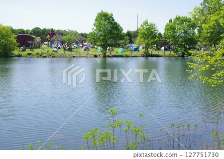 備北丘陵公園國金池景觀 備北丘陵公園國金池景觀 127751730