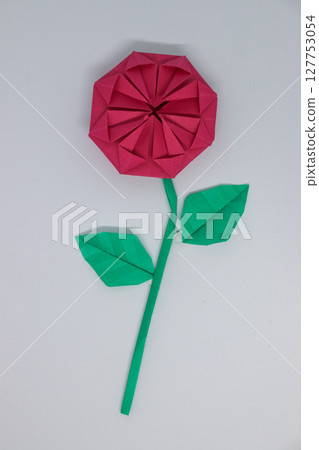 用摺紙做的花 127753054