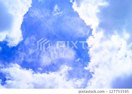 Blue sky and cloud image 127753595