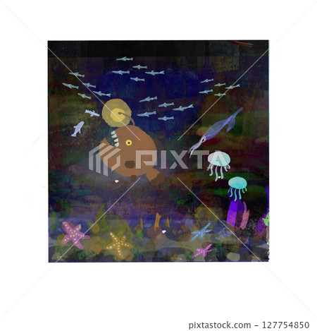 被光吸引-深海景象 被光吸引-深海景象 127754850