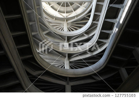 turin lingotto old industrial building turin lingotto old industrial building 127755103