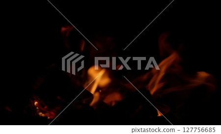 Dancing Flames An Extremely Captivating and Enthralling Fire Display Experience 127756685