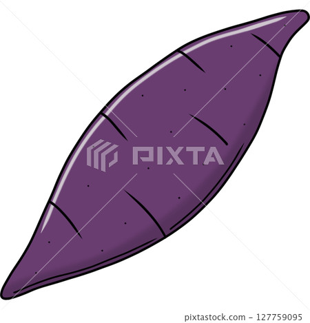 Purple sweet potato Purple sweet potato 127759095