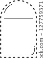 Dotted eraser illustration. 127759371