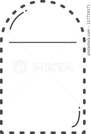 Dotted eraser illustration. Dotted eraser illustration. 127759371