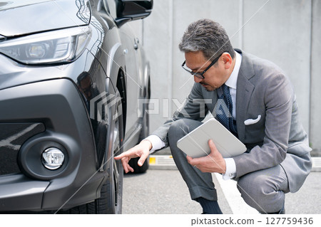 Car dealer inspection assessment Car dealer inspection assessment 127759436