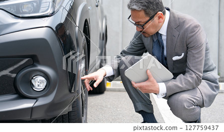 Car dealer inspection assessment 127759437