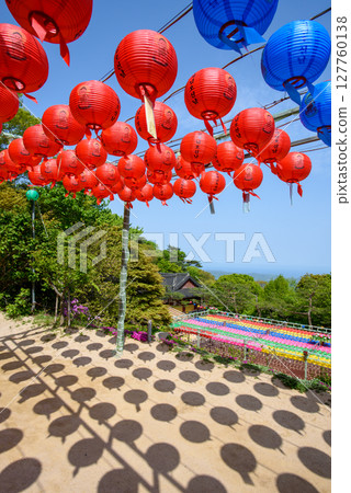 Bulguksa Buddhist temple, UNESCO World Heritage Site in Gyeongju, South Korea 127760138