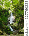 Shimizawa waterfall of the new green 127760223