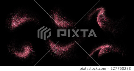 Vector Abstract Shiny Rose Gold Glitter design element. For New Year, Merry Christmas, Birthday and Wedding greeting card and invitation. Luxury Background design Vector Abstract Shiny Rose Gold Glitter design element. For New Year, Merry Christmas, Birthday and Wedding greeting card and invitation. Luxury Background design 127760288