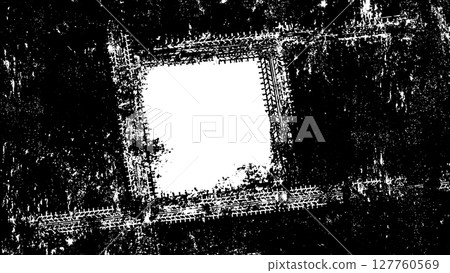 Tire track grunge frame background Tire track grunge frame background 127760569