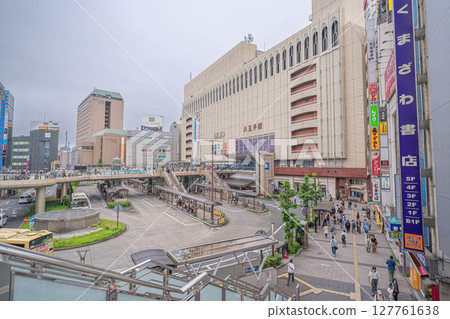 Scenery in front of Hachioji Station, the heart of the Tama area 127761638
