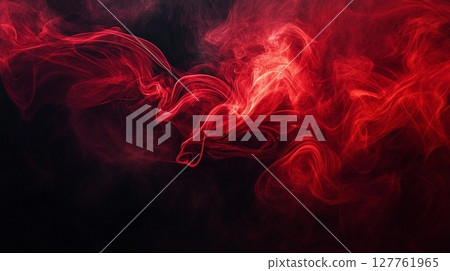 抽象的煙霧籠罩在煙霧中 127761965