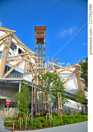 【愛知縣】名古屋大相撲大會:設置了太鼓塔和五免札的IG競技場 【愛知縣】名古屋大相撲大會:設置了太鼓塔和五免札的IG競技場 127762499