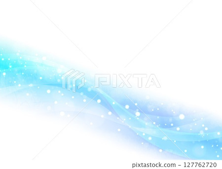 Flowing water sparkling lines 127762720