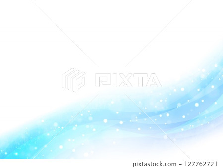 Flowing water sparkling lines 127762721