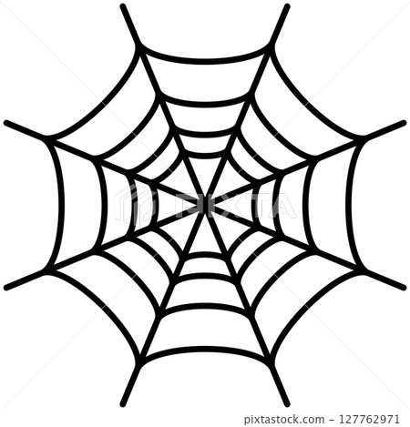simple spider web simple spider web 127762971