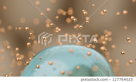 高級美容成分銅肽的圖像抗衰老護理的摘要背景CG 127764023