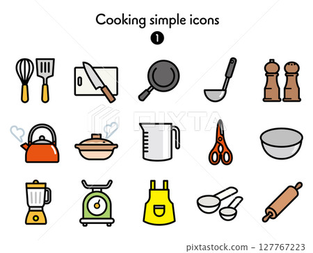 圖示集合炊具 1 127767223