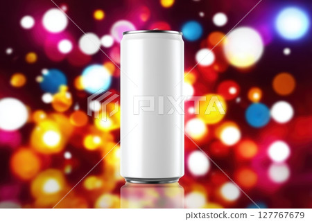 500ml drink in an aluminum next to bowl of cherries 500ml drink in an aluminum next to bowl of cherries 127767679