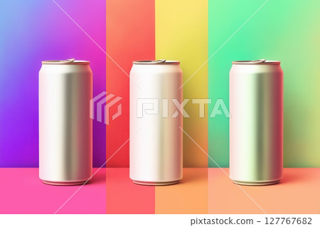 500ml drink in an aluminum next to bowl of cherries 500ml drink in an aluminum next to bowl of cherries 127767682