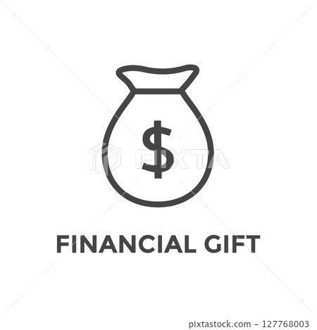 Financial Gift Student Loan Debt - Forgiveness Icon 127768003