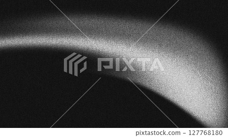 Abstract black and white textured gradient with subtle curves and grainy effect 127768180