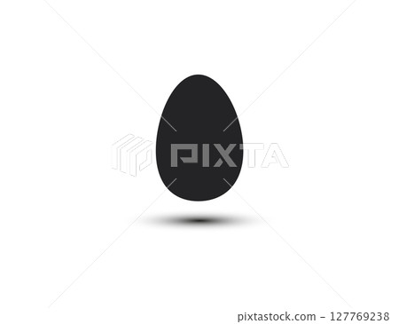 Egg, food icon. Vector illustration. 127769238