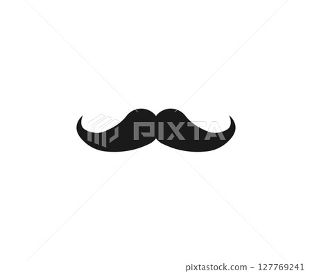 Mustache, fashion, beard icon. Vector illustration. 127769241