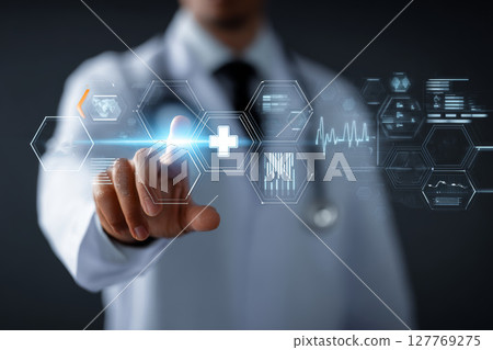 Doctor Reviews Predictive Health Algorithms. 127769275