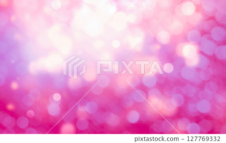 Pink bokeh background for banner, poster, Party, Anniversary, greetings, and various design works 127769332