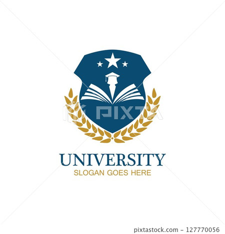 University, Academy, School and Course logo design template University, Academy, School and Course logo design template 127770056