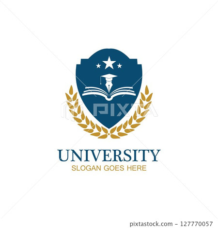 University, Academy, School and Course logo design template University, Academy, School and Course logo design template 127770057