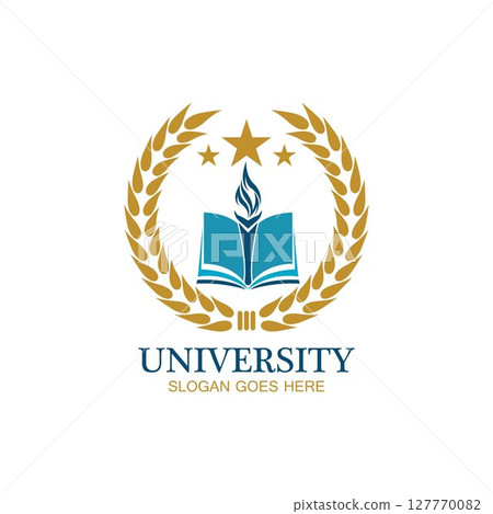 University, Academy, School and Course logo design template 127770082