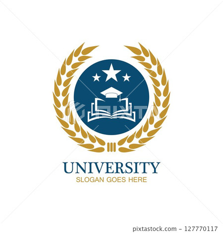 University, Academy, School and Course logo design template 127770117