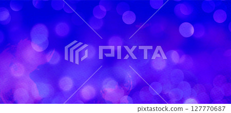 Purple bokeh widescreen background for Banner, Poster, celebration, event and various design works 127770687