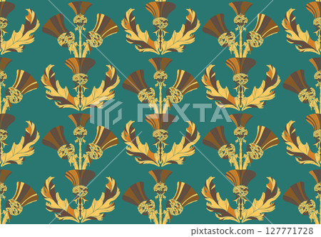 seamless pattern with royal crown seamless pattern with royal crown 127771728
