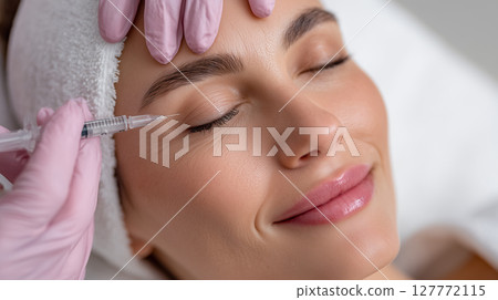Beauty enhancement treatments, luxury skin care, minimalist medical beauty style Beauty enhancement treatments, luxury skin care, minimalist medical beauty style 127772115