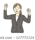 Business suit illustration 127772124