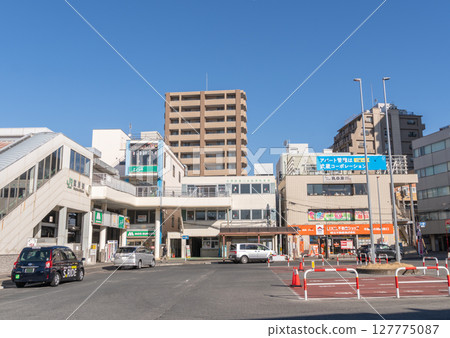 Station front view: Miyahara Station Station front view: Miyahara Station 127775087