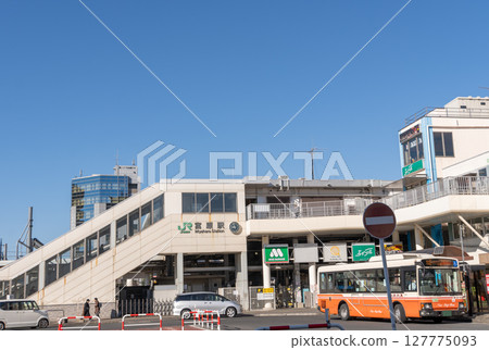 Station front view: Miyahara Station Station front view: Miyahara Station 127775093