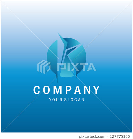 The letter K logo design is simple, elegant, modern, unique and luxurious. Logo for business cards, business, companies, fashion and brands, offices The letter K logo design is simple, elegant, modern, unique and luxurious. Logo for business cards, business, companies, fashion and brands, offices 127775360