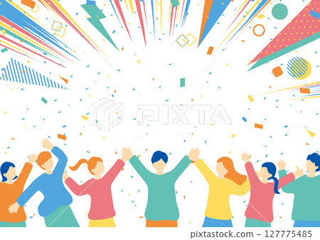 A lot of people getting excited A lot of people getting excited 127775485