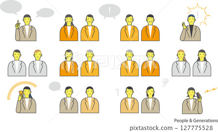 Simple Humans: Family Structure and Illustrations by Age 127775528