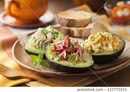 Avocado salad 127775915