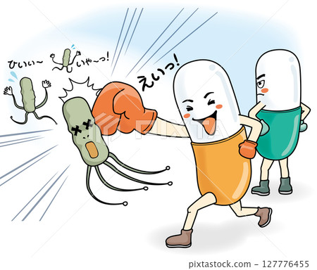 Eliminate Helicobacter pylori with antibacterial drugs 127776455