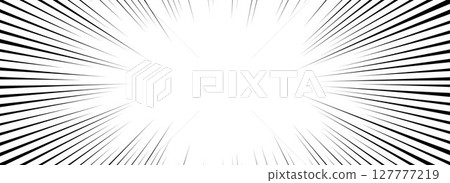 Comic speed lines background. Cartoon book explosion background. Superhero radial line pattern frame. Manga or anime sunburst wallpaper. Vector impact backdrop. Pop art flash beams or rays effect Comic speed lines background. Cartoon book explosion background. Superhero radial line pattern frame. Manga or anime sunburst wallpaper. Vector impact backdrop. Pop art flash beams or rays effect 127777219