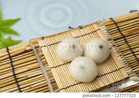 Fresh Kudzu Manju Fresh Water Manju Fresh Kudzu Manju Fresh Water Manju 127777328